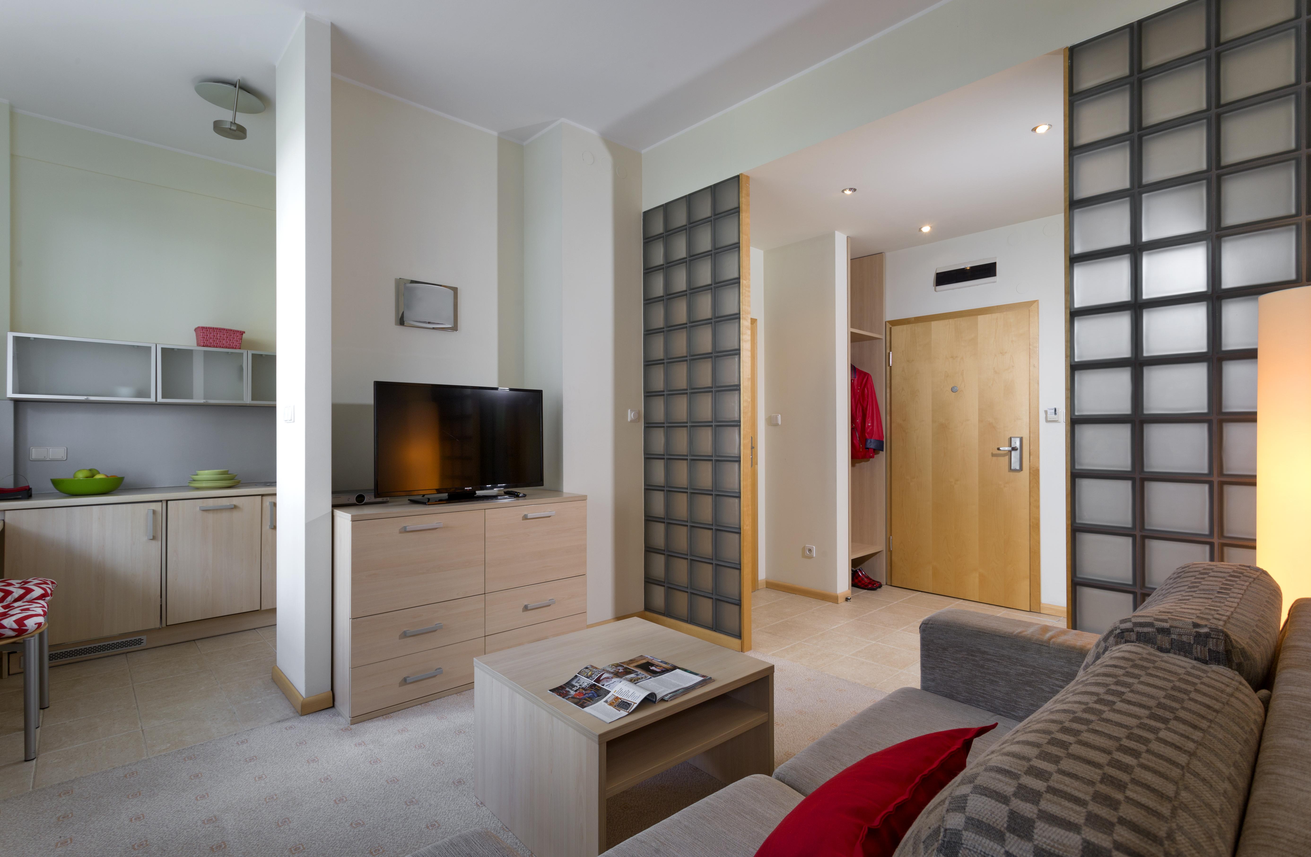 Apartamenty Media Park Warschau Buitenkant foto