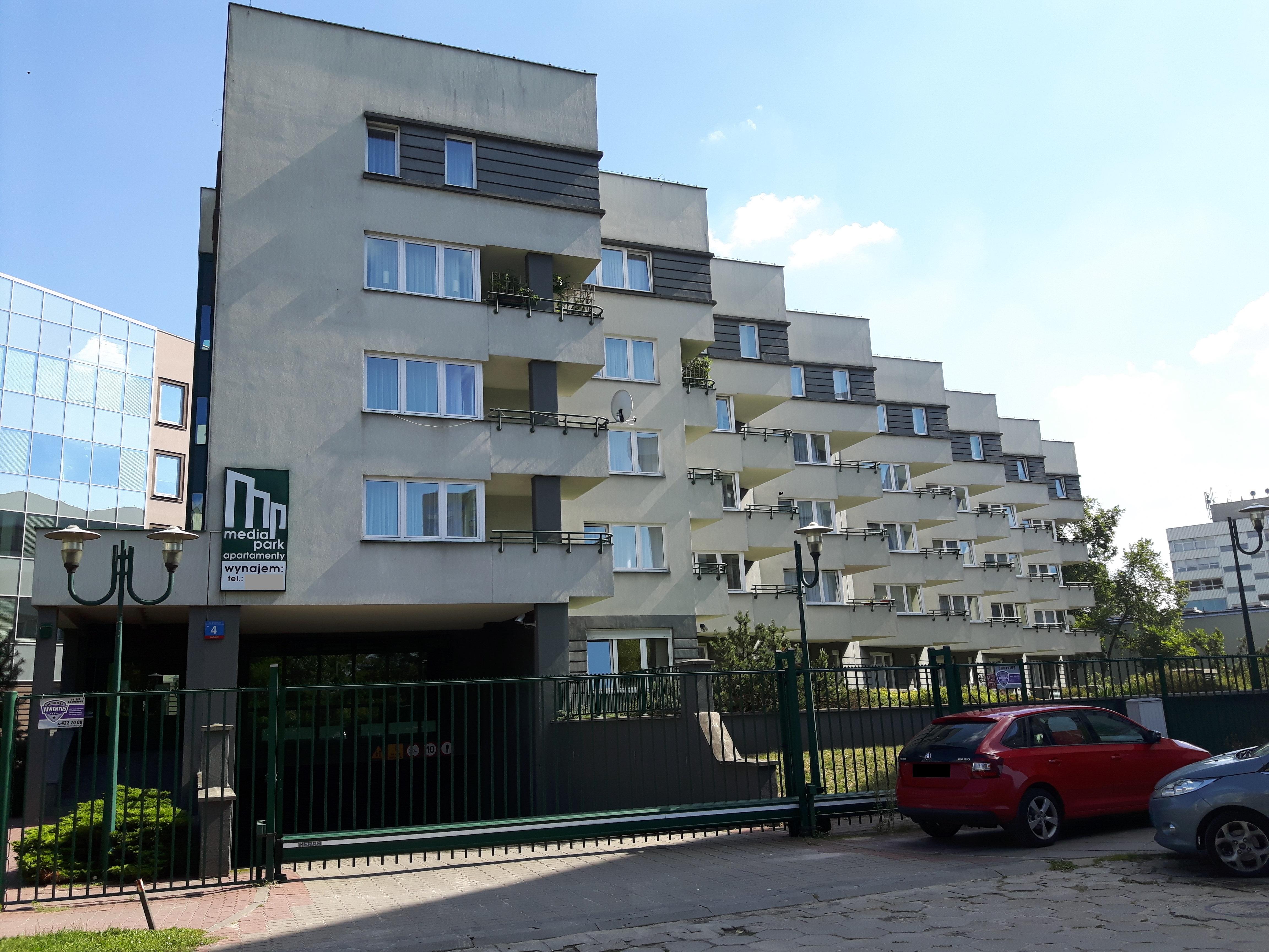 Apartamenty Media Park Warschau Buitenkant foto